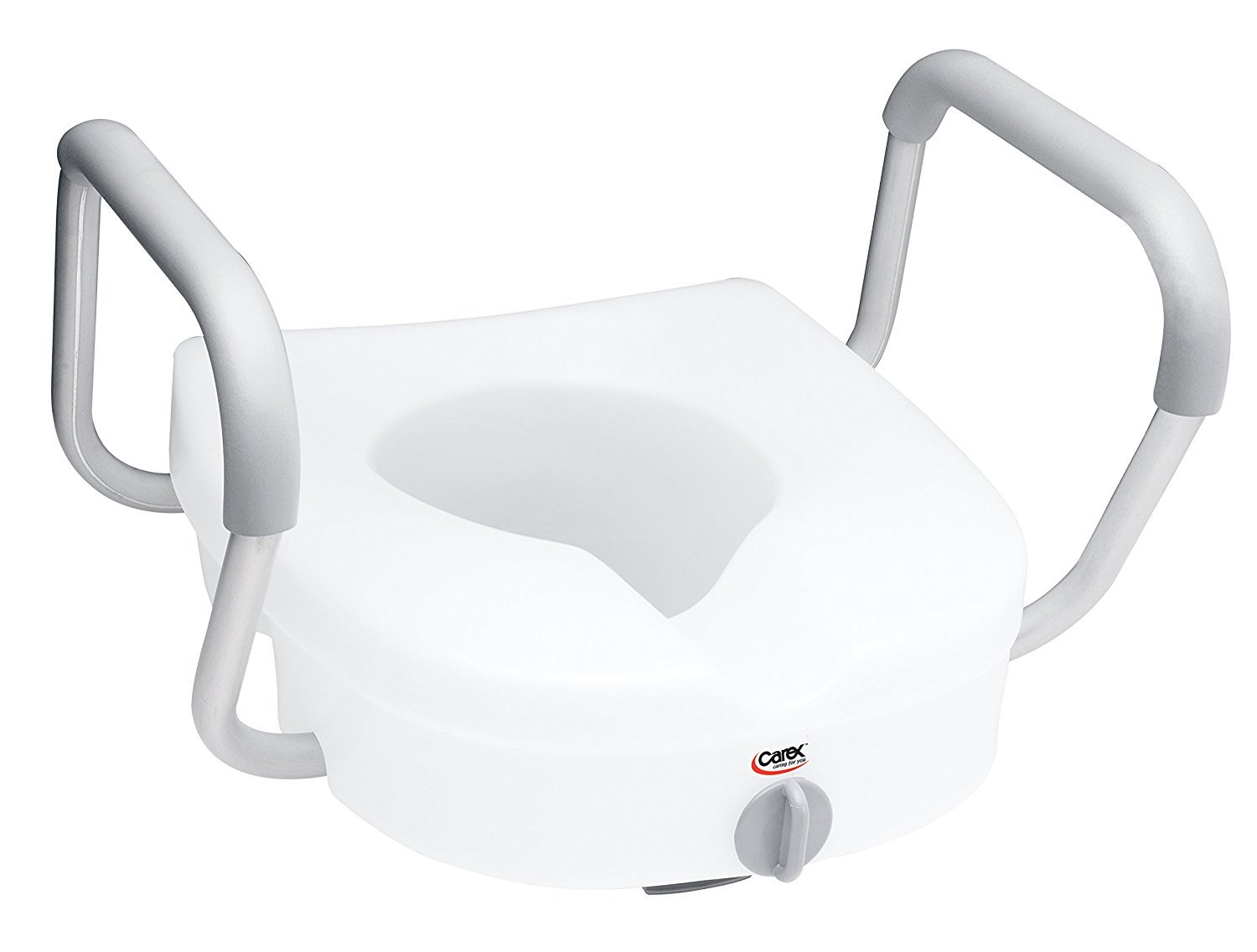 Rmb30400 Carex Health Brands E Z Lock Raised Toilet Seat