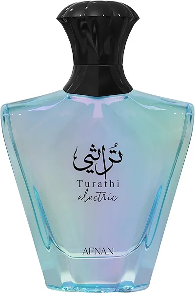 Afnan Turathi Electric Unisex Eau de Parfum, 3.0 Fl. Oz