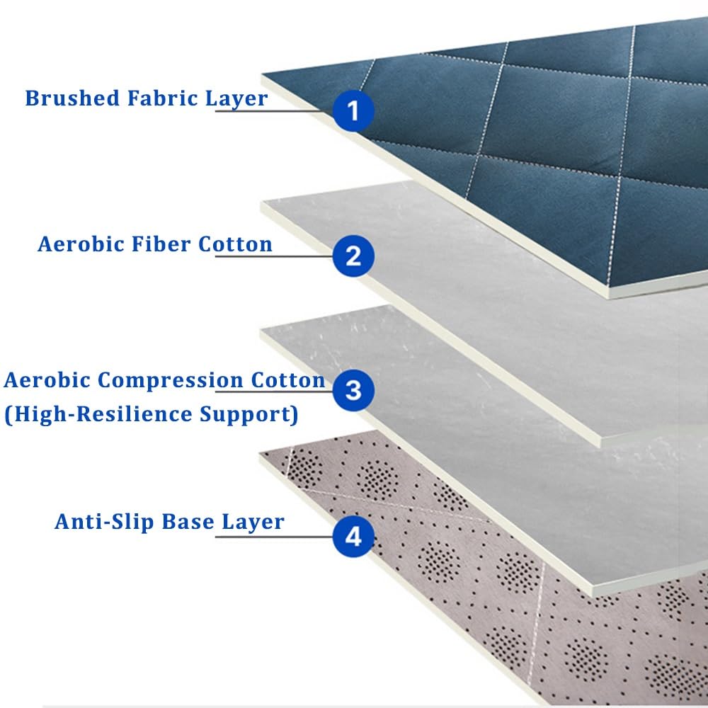 WYWY Colchón Futón Japonés, Alfombra Tatami Plegable para Suelo - Grueso y Cómodo, Ideal para Sofá, Dormitorio, Camping, Yoga y Relajación | Fácil de Transportar, Enrollable y Ligero(Gray,150x200cm)