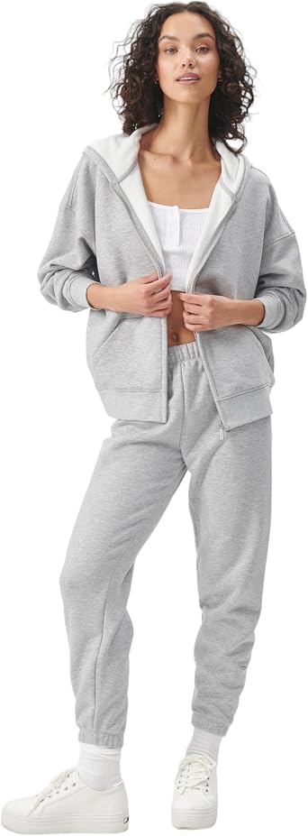 florence by mills Womens Cozy Crush Oversized Zip Hoodie
