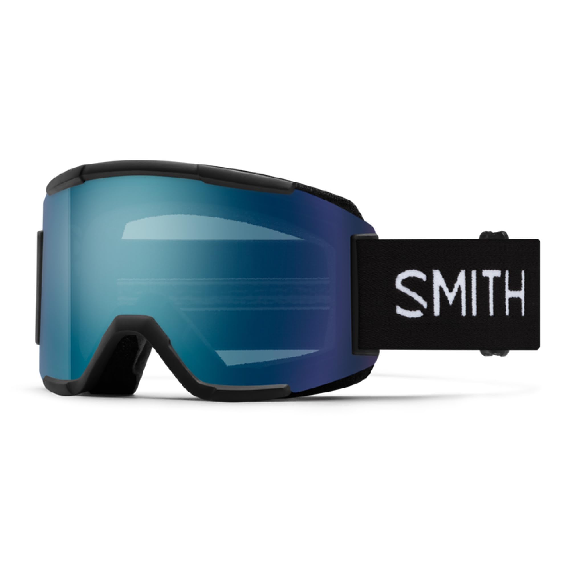Smith OPTICS SQUAD XL Occhiali da sci da snowboard Black – ChromaPop Everyday Blue Mirror