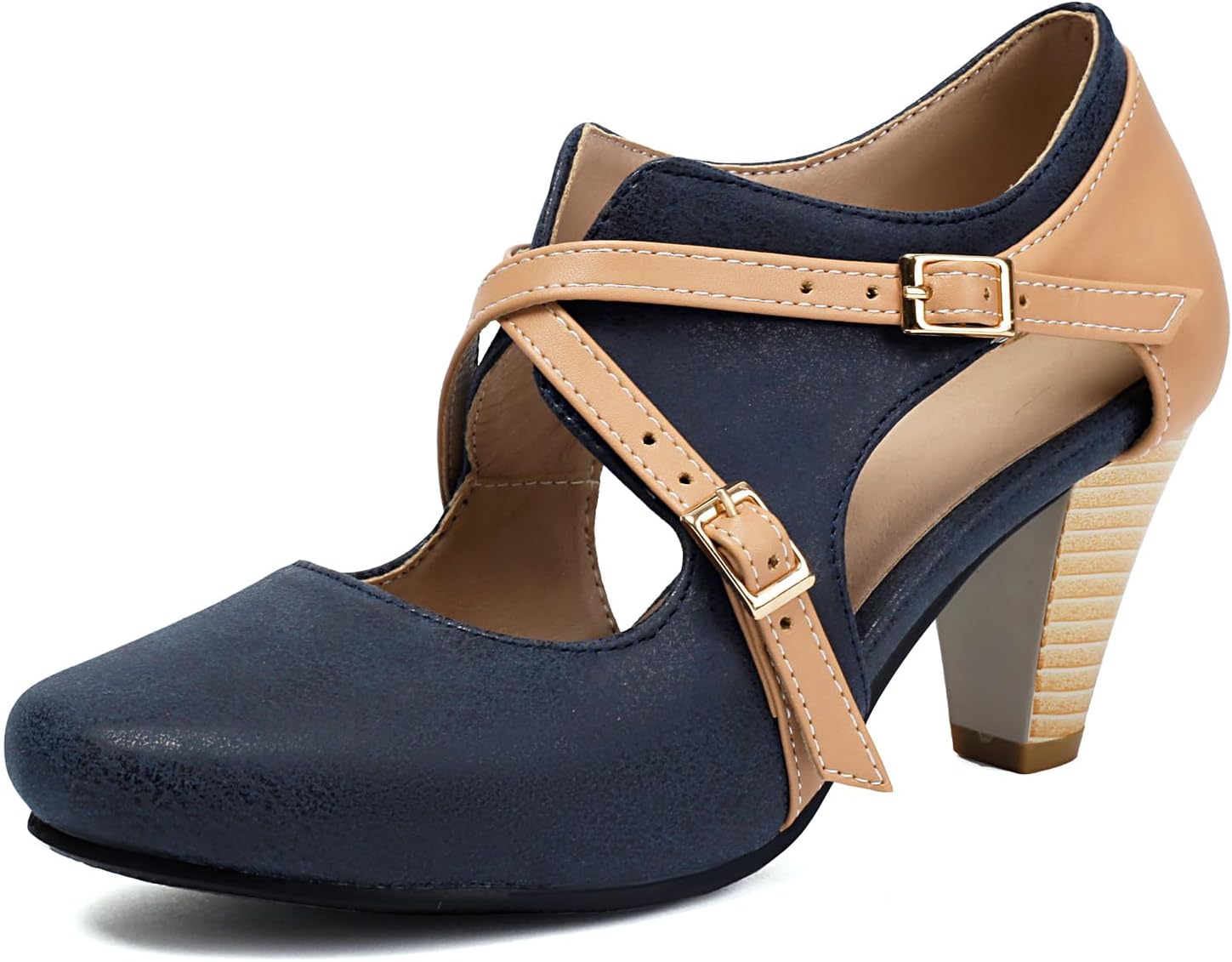 Elerhythm Women's Mary Jane - Classic Retro Style
