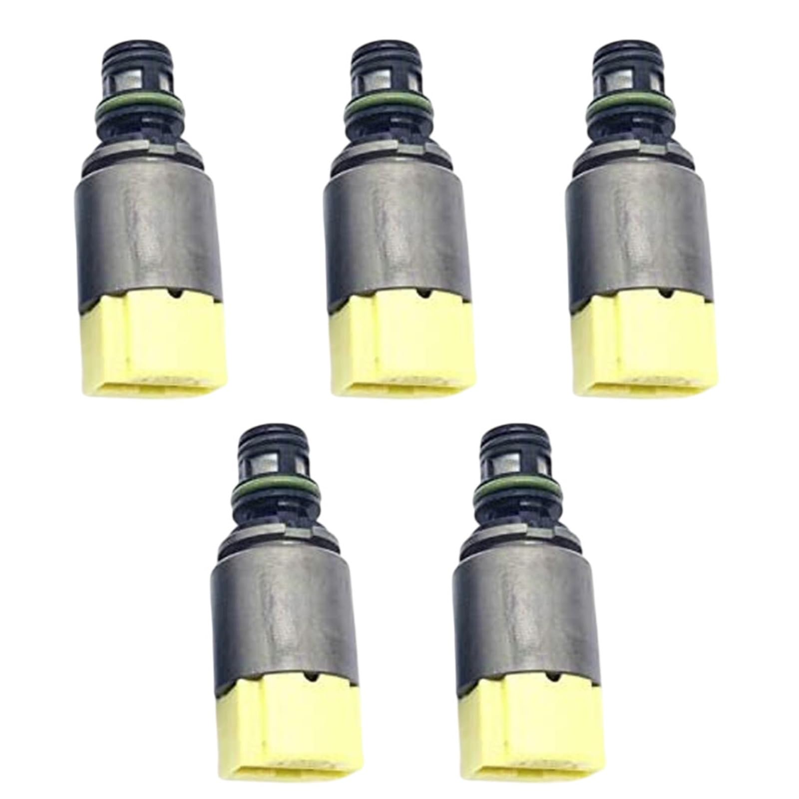 Yjcebgped 5Pcs 6Hp19 6Hp21 6Hp26 6Hp28 Automatic Transmission Valve Body Yellow Solenoid For Car Accessories(5Pcs)