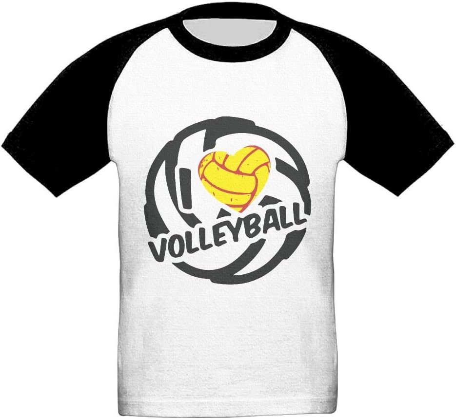 Amazon.co.jp バレーボール ハット かっこいい ベビー フロントプリント半袖 Tシャツ快適 子供 夏 トップ おもしろい 上着