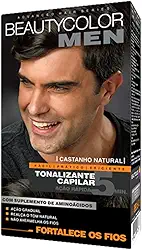 Tonalizante Capilar BEAUTYCOLOR MEN – Castanho Natural
