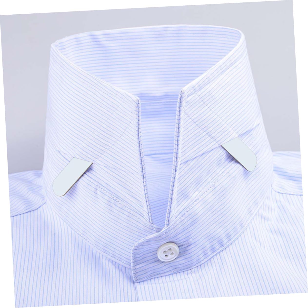 FRCOLOR 300pcs PET Collar Stays for Dress Shirts High-Temperature Resistant Collar Support Inserts Anti-Buckling Design for Men and Women