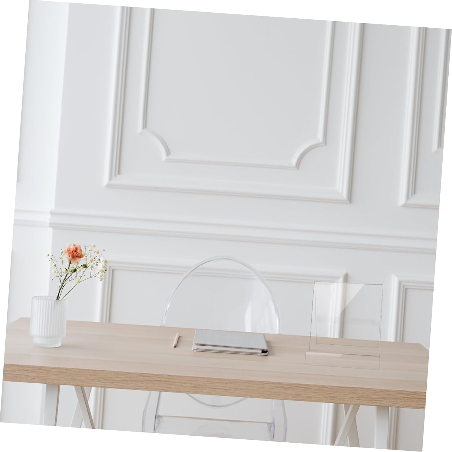 Acrylic Scarf Display Holder for Women 1pcs Hair Accessories Organizer Scarf Stand for Boutique Multi-Function Design