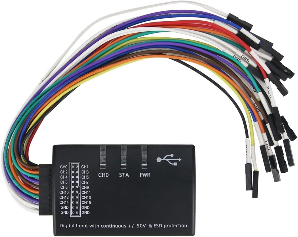 Digital oscilloscope USB Logic 100MHz 16Ch Logic Analyzer Logic Analyzer