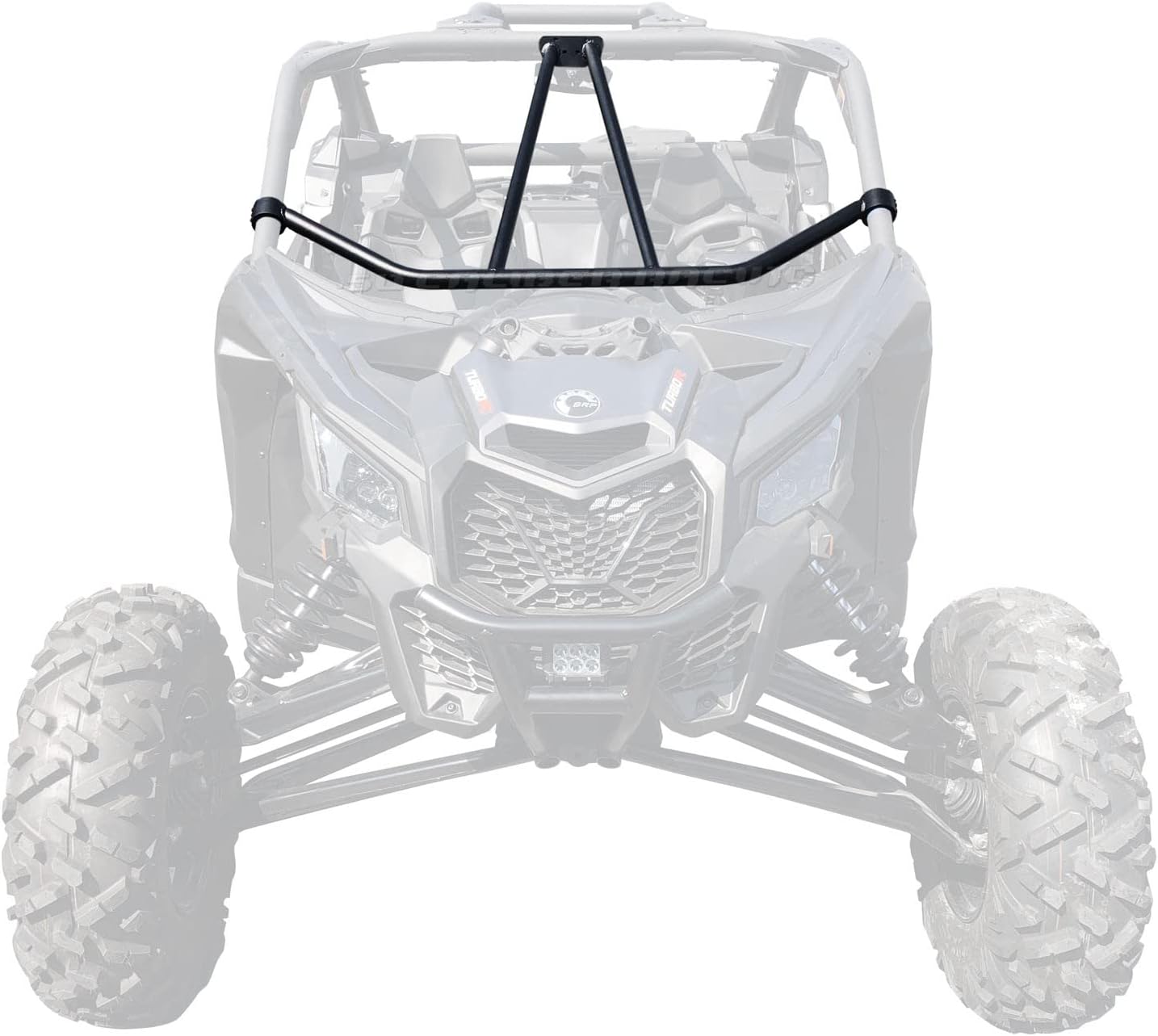 50 Caliber Racing Bolt-On Intrusion Bar/V-Bar for Maximum Protection fits in All Can-Am Maverick X3 2016+ [5380A2]