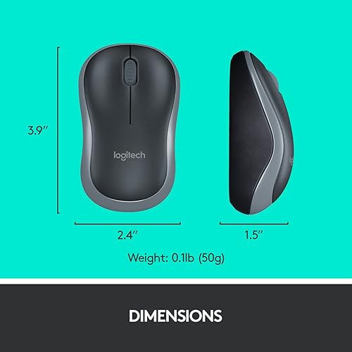 Miniatura 9 de Logitech MK270 Combo de teclado y mouse inalámbricos, teclado y mouse incluidos, conexión sin abandono de 2.4 GHz, batería de larga duración