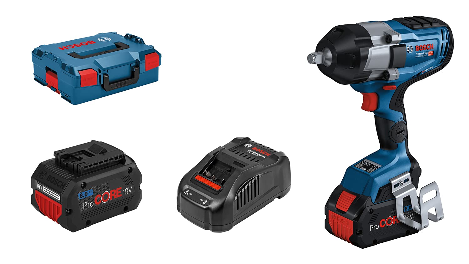 Buy Bosch Professional BITURBO GDS 18V1000 C Cordless Impact Driver
