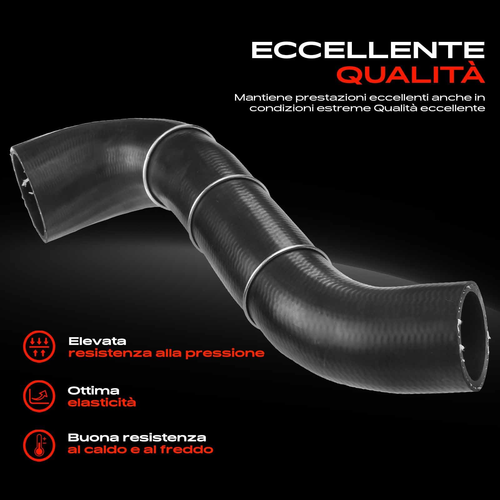 Frankberg Tubo flessibile dell'aria di sovralimentazione Compatibile con K.u.g.a I 2.0 TDCi 2.0 TDCi 4x4 2008-2012 Replace# 1771614