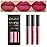 evpct 3Pcs Mauve red Berry pink Rose red Matte Liquid Lipstick Sets for Women 24-hour Matte+Lipstick Lipstick Lip Stain Gloss Long Lasting 24 Smudge Waterproof