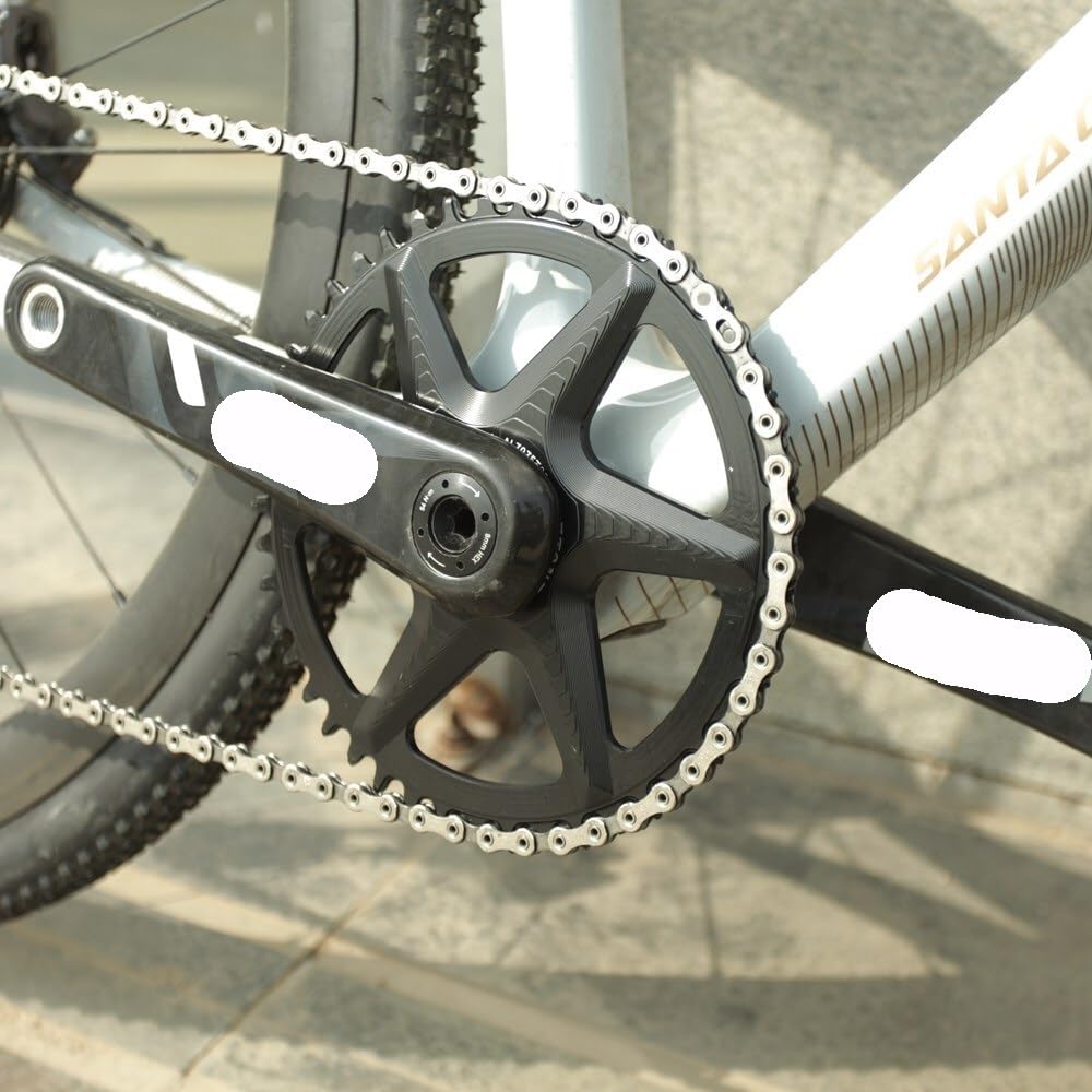 Platos para Bicicletas Plato 11 22 Montaje Directo DM Placa de Dientes Huecos Bicicleta Carretera 40 42 54 56 Unisex