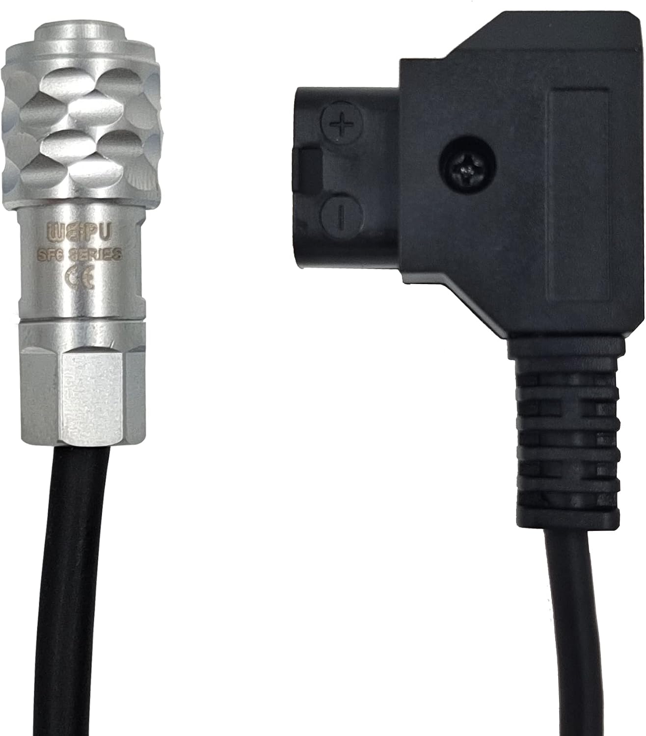 BMPCC 4K 6KPro to D-Tap Power Cable Compatible with Blackmagic Pocket Cinema Camera Gold V Mount Battery Weipu 2 Pin SF6 Female to P Tap, 80"