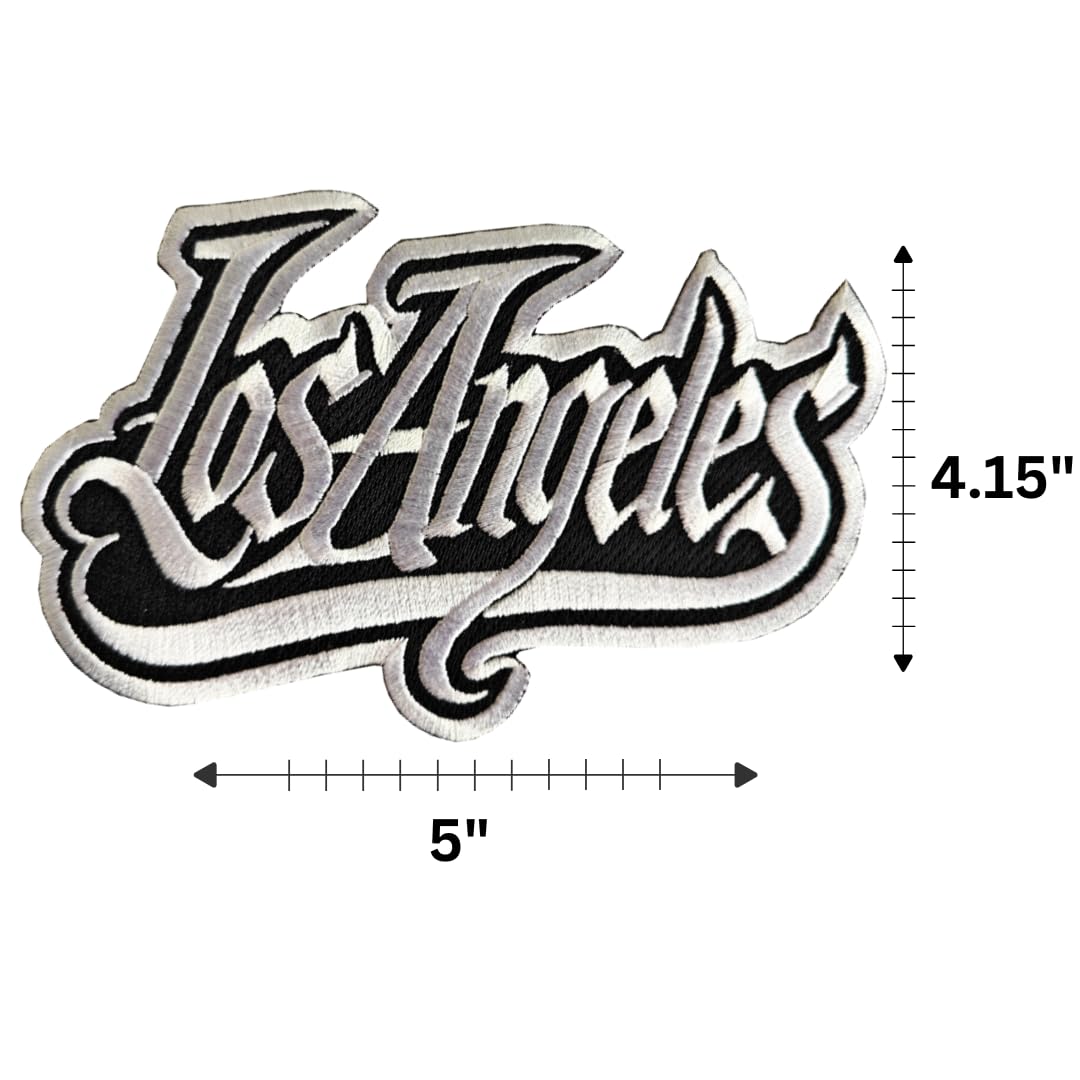 Amazon.com: Los Angeles Iron-On/Sew-On Embroidered Patch for