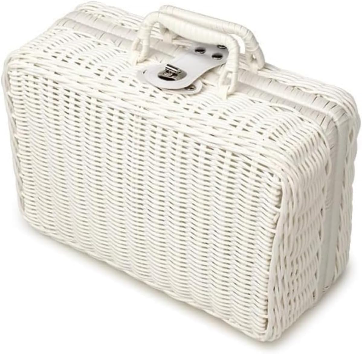 おしゃれピクニックバスケット 遠足・お花見用 ランチ収納 節約 小物