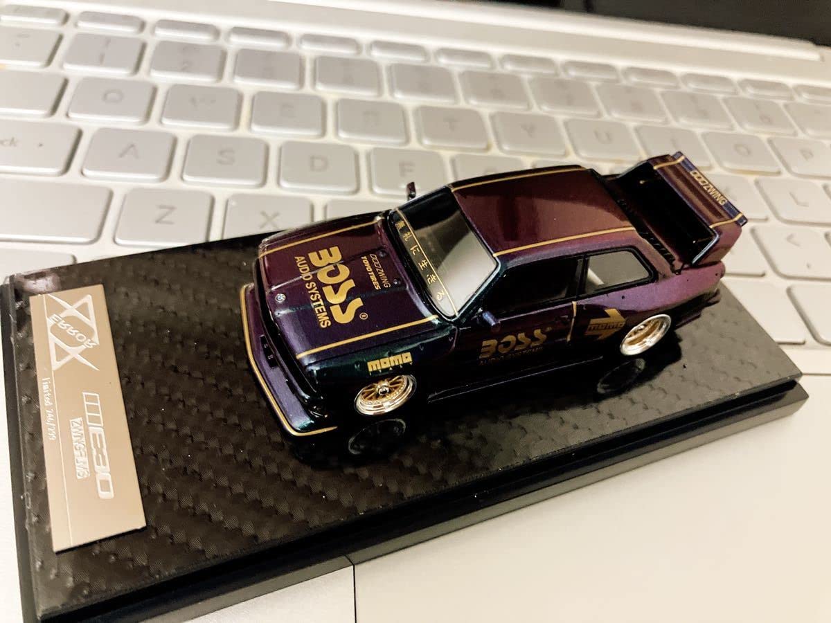 m3です♡ Amazon.co.jp: 1/64 404 Error E30 M3 Zwingfilms BOSS Majora Purple
