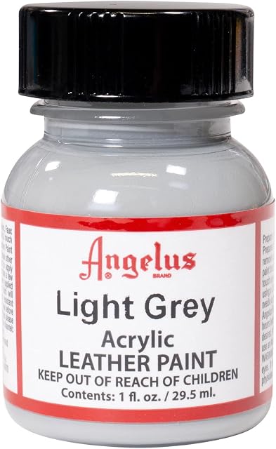 Angelus Leather colour 1 oz light grey