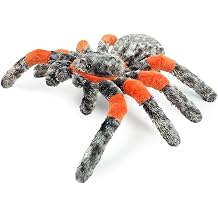 10-Inch Realistic Spider Stuffed Animal Plush Toy, Soft Stuffed Insect for Kids & Toddlers, Friendly Educational Model for Science Learning, Halloween Christmas Birthday Gift