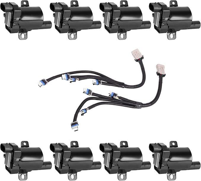 DRIVESTAR UF262 Ignition Coils Pack 1999-2006 For Chevrolet Silverado 1500 2500 3500 Tahoe Express 1500 2500 3500 Suburban 1500 2500 3500 Avalanche 1500 GMC Sierra 1500 4.8L 5.3L 6.0L V8, Coils - Canada