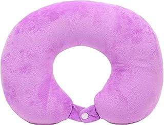 وسادة رقبة ستاندرد من القطن للسفر من دبليو اس تي - ارجواني - 9988111