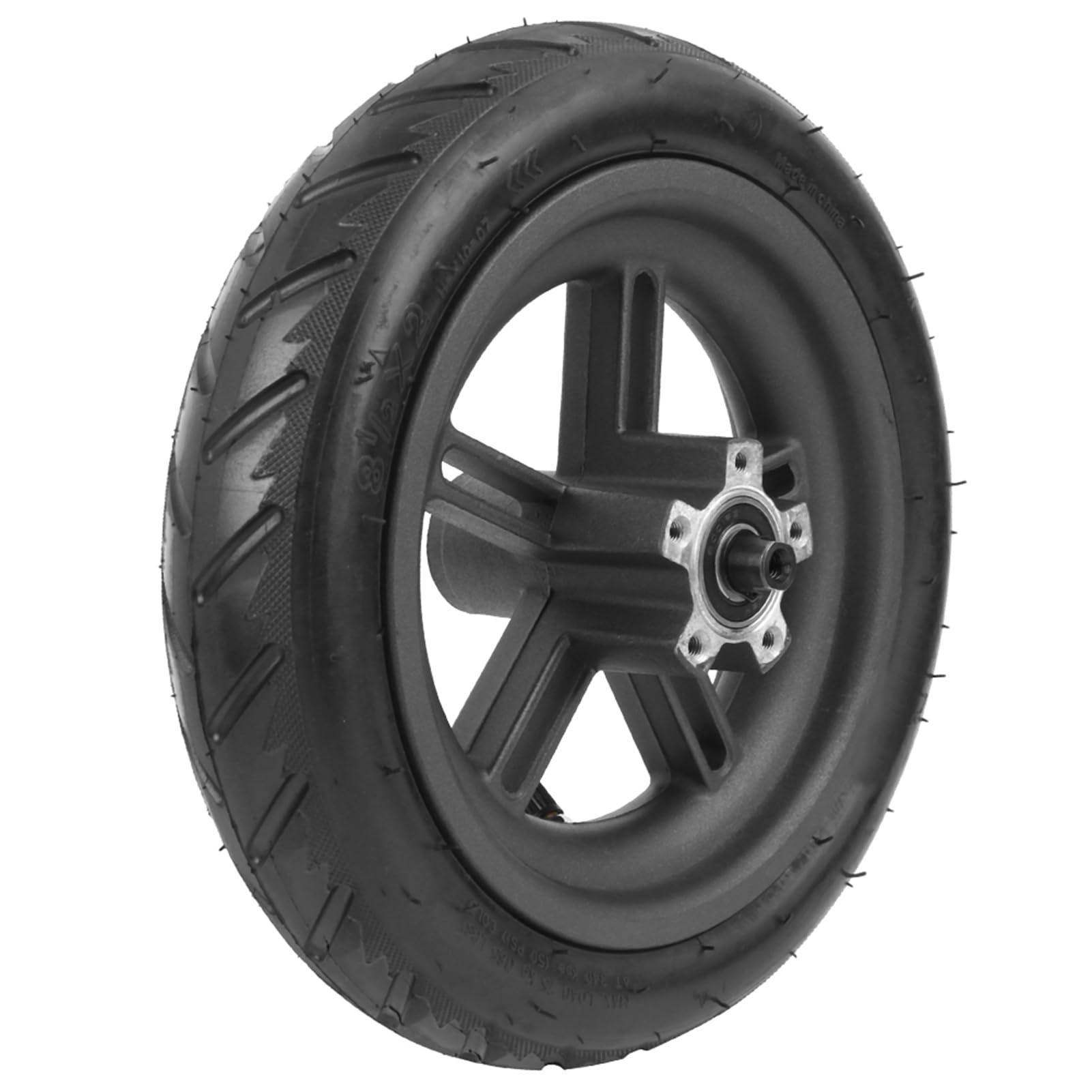 MAGT Roue Arrière De Scooter Électrique pour Xiaomi M365 Pro/Pro 2, Pneu De Roue Arrière Gonflable En Caoutchouc De Scooter Électrique