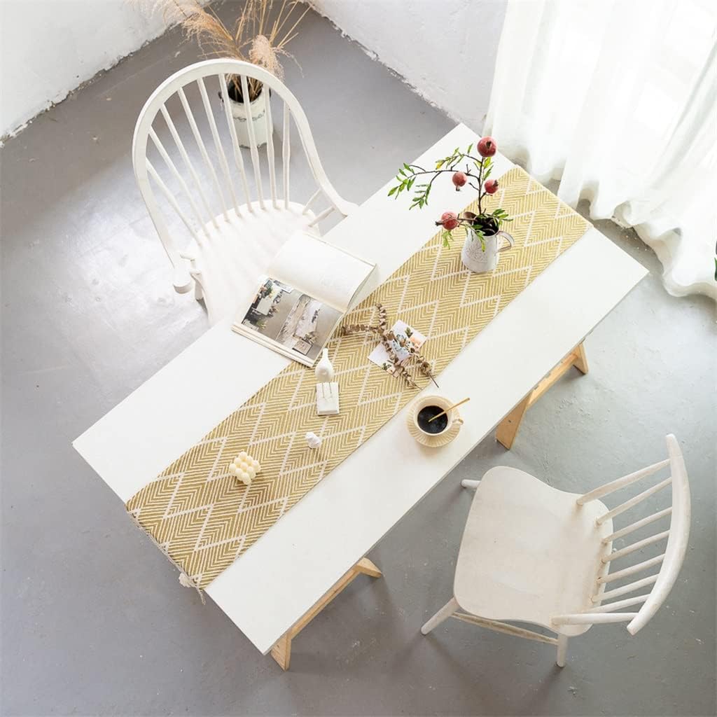 Embroidered Tassel Coffee Table Top Decorative Table Flag Table Flag Woven Party Decorative Table Flag Wedding Party(30 * 200cm)