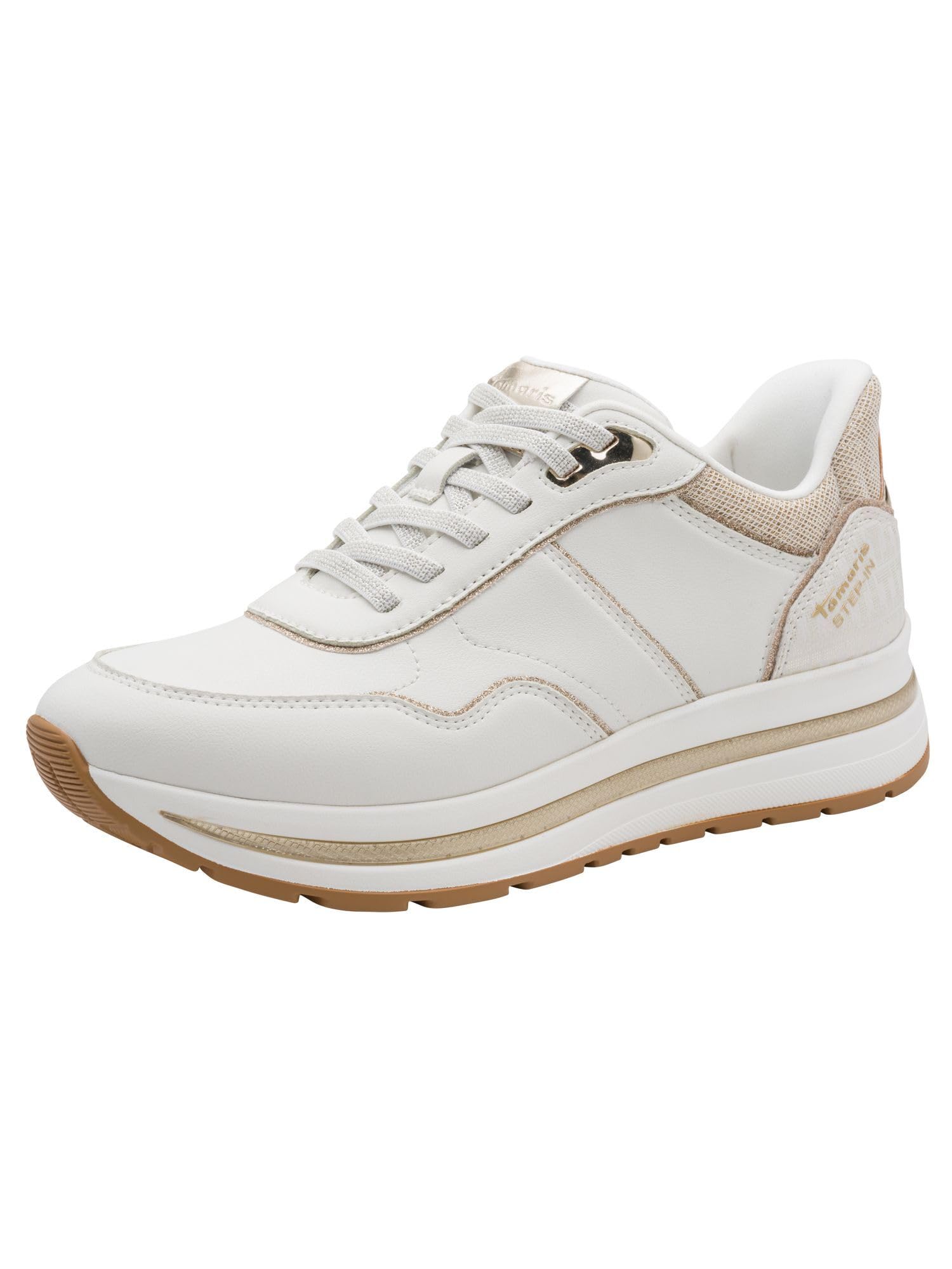 Tamaris Women Sneaker Low white 3.5 UK