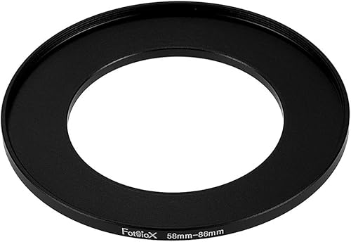 Miniatura 34 de Fotodiox arandela adaptadora de metal anodizado, negro (para filtros más grandes)