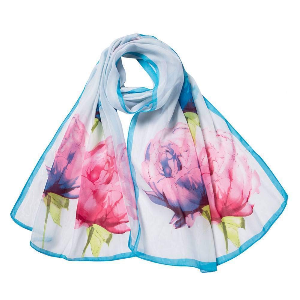 Foulards dames en mousseline douce protégeant du soleil d'été - 2