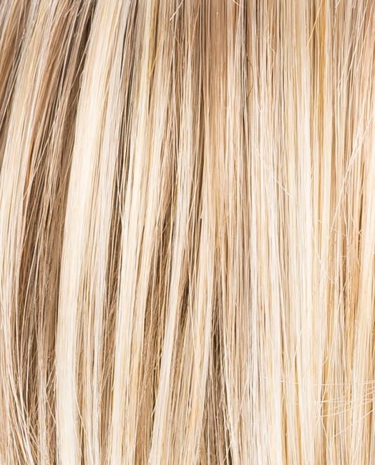 Vista 7 de Jamila Plus Peluca de color Hot Mocca Rooted – Ellen Wille Pelucas de 7 pulgadas de longitud media con volumen rizado Templae encaje frontal