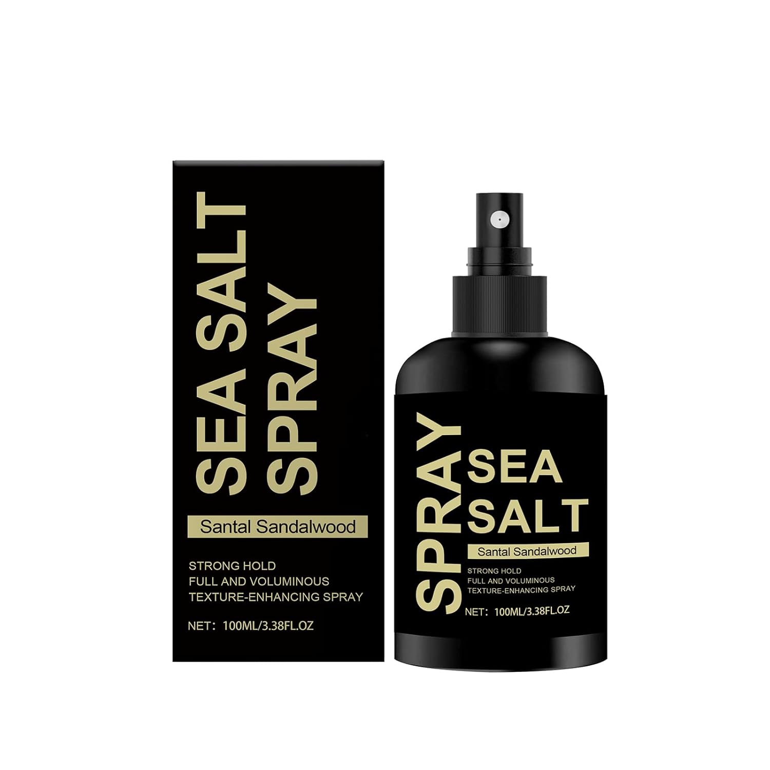 100ml Sea Salt Spray for Hair Texturizing Volumizing Hair Spray for Natural Hold Lightweight Styling and Frizz Control