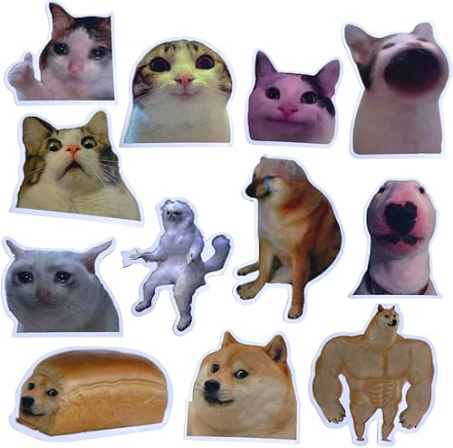 Miniatura 1 de Imanes divertidos, lindo juego de imanes con frase de meme para adultos aplicable en refrigerador, refrigerador y automóvil con Jesús I Saw That, es