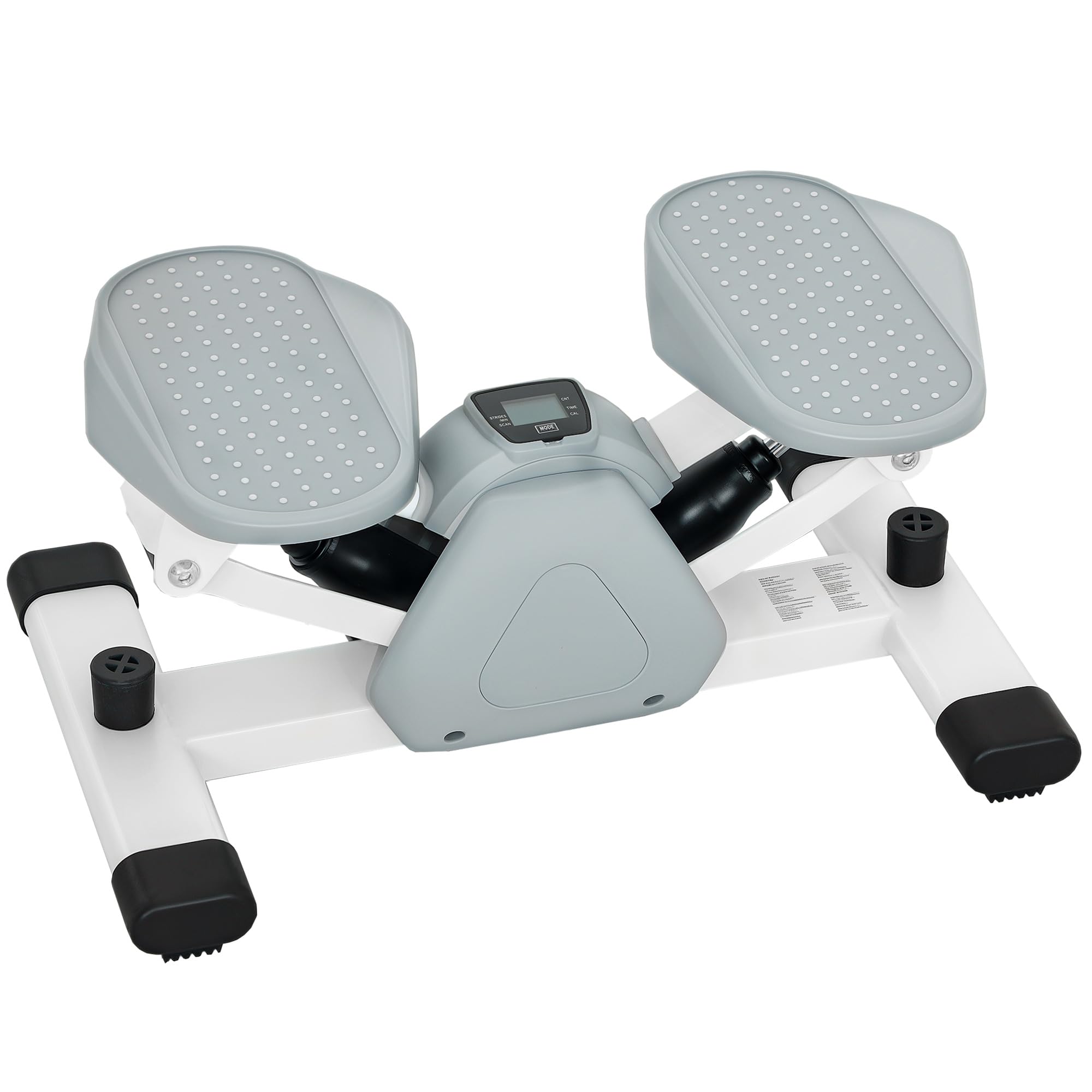 SPORTNOW Mini-steper do domu, steper, hometrainer LCD, szary