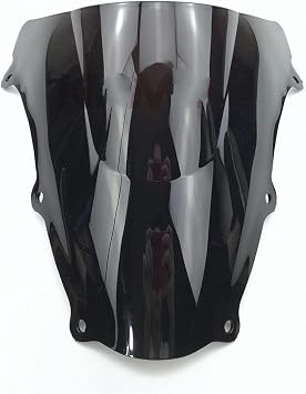 Wind Screen Shield Windshield WindScreen Wind Screen Double Bubble for S&UZUKI SV650 SV650S for SV 650 S 2003-2012 SV1000 SV1000S for SV 1000 S 2003-2006 2007 2008 Air Deflector Color 1