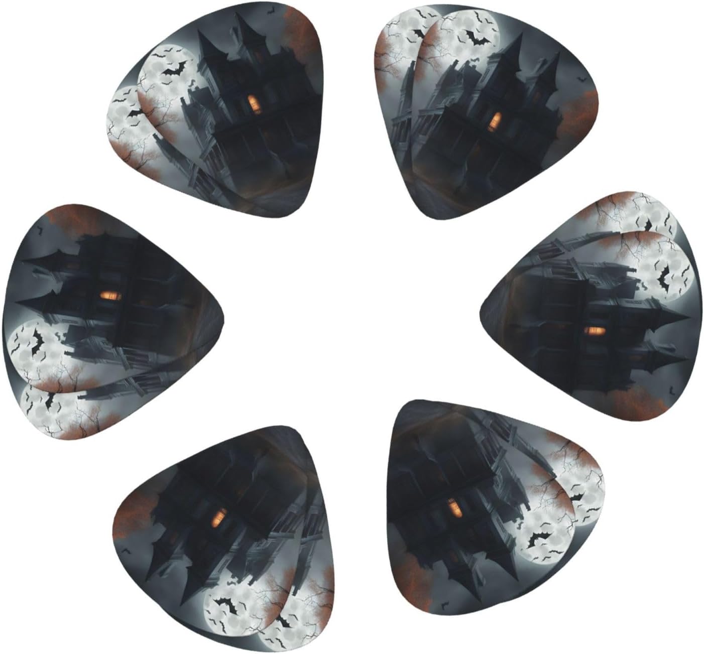 ABS Guitar Picks Variety Pack Smooth Edges, Durable, Clear Patterns Enhance Your Music
