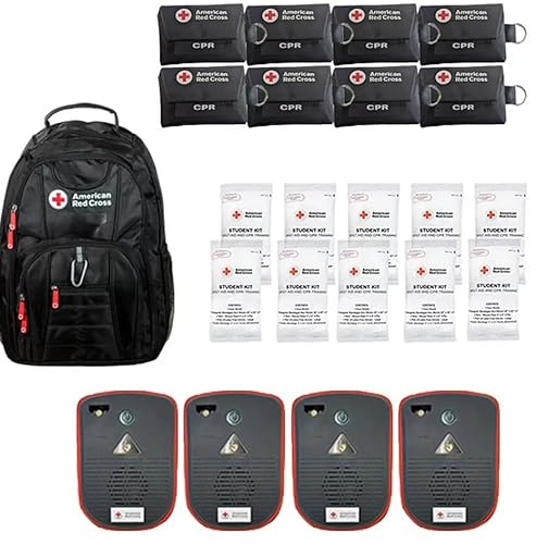 Instructor Training Supplies Kit with American Red Cross Branded Backpack