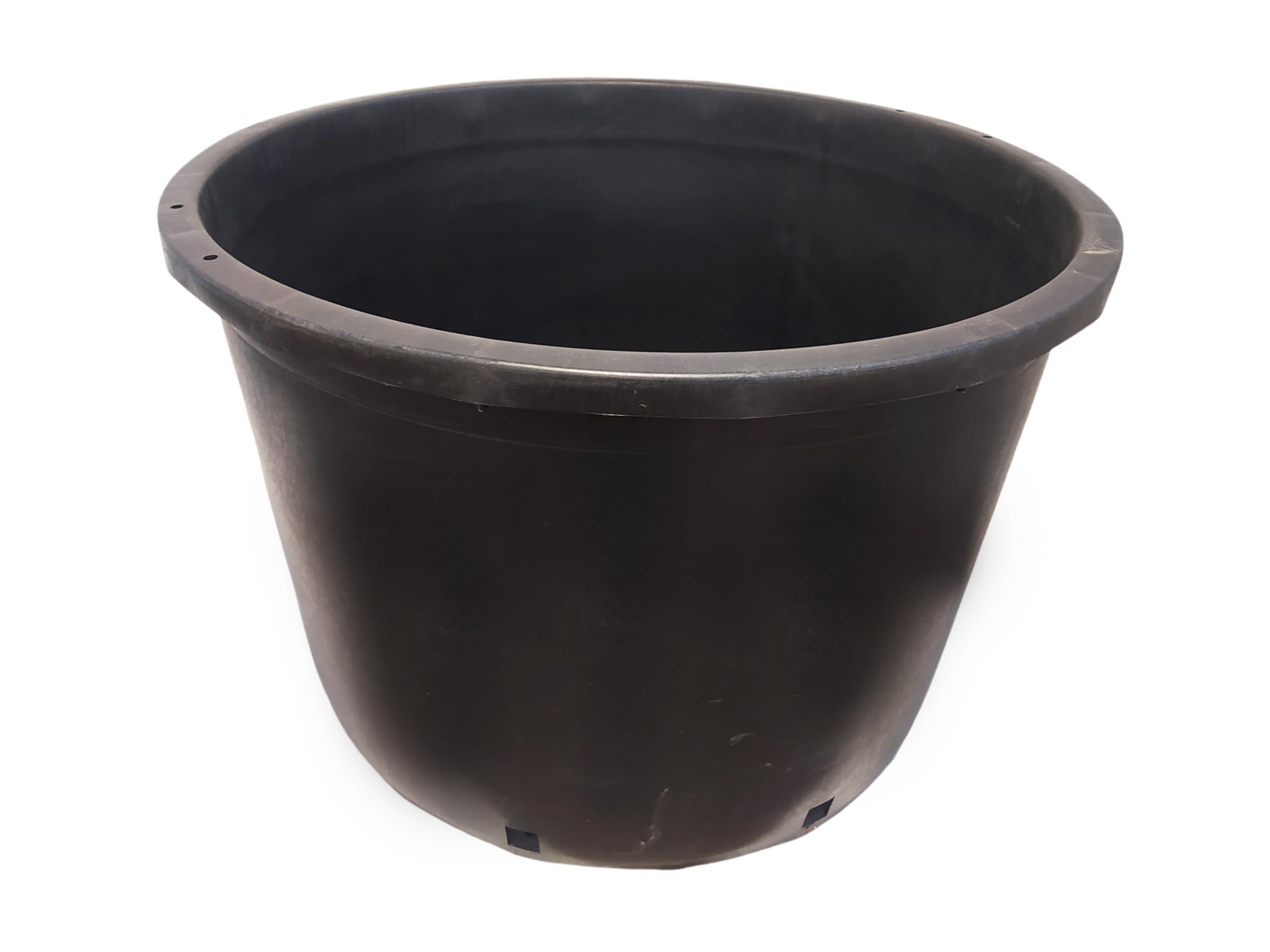 NG NICCOLAI VASO TINOZZA MASTELLO DI GRANDI DIMENSIONI SENZA MANICI CON FORI PER ORTO GIARDINAGGIO E VIVAISMO VARIE MISURE 100% PVC RICCLATO (LT. 230 (Ø85/80 cm - H. 55 cm))