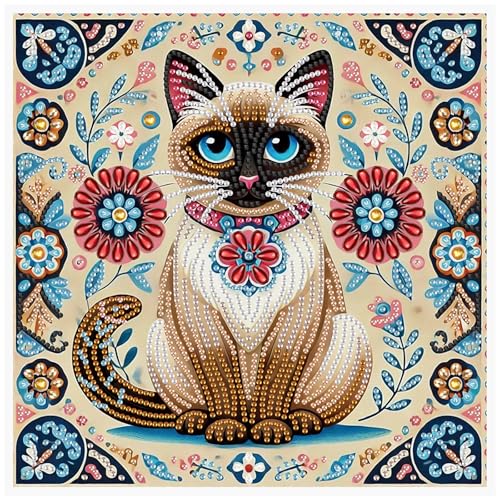 Image of Tontut Diamond Art Painting kit, end to end 5D DIY Special Shape Mosaic Crafts for Beginners and Adults, can be Gifted to Family and Friends, Great for Decorating Home and Office Walls
