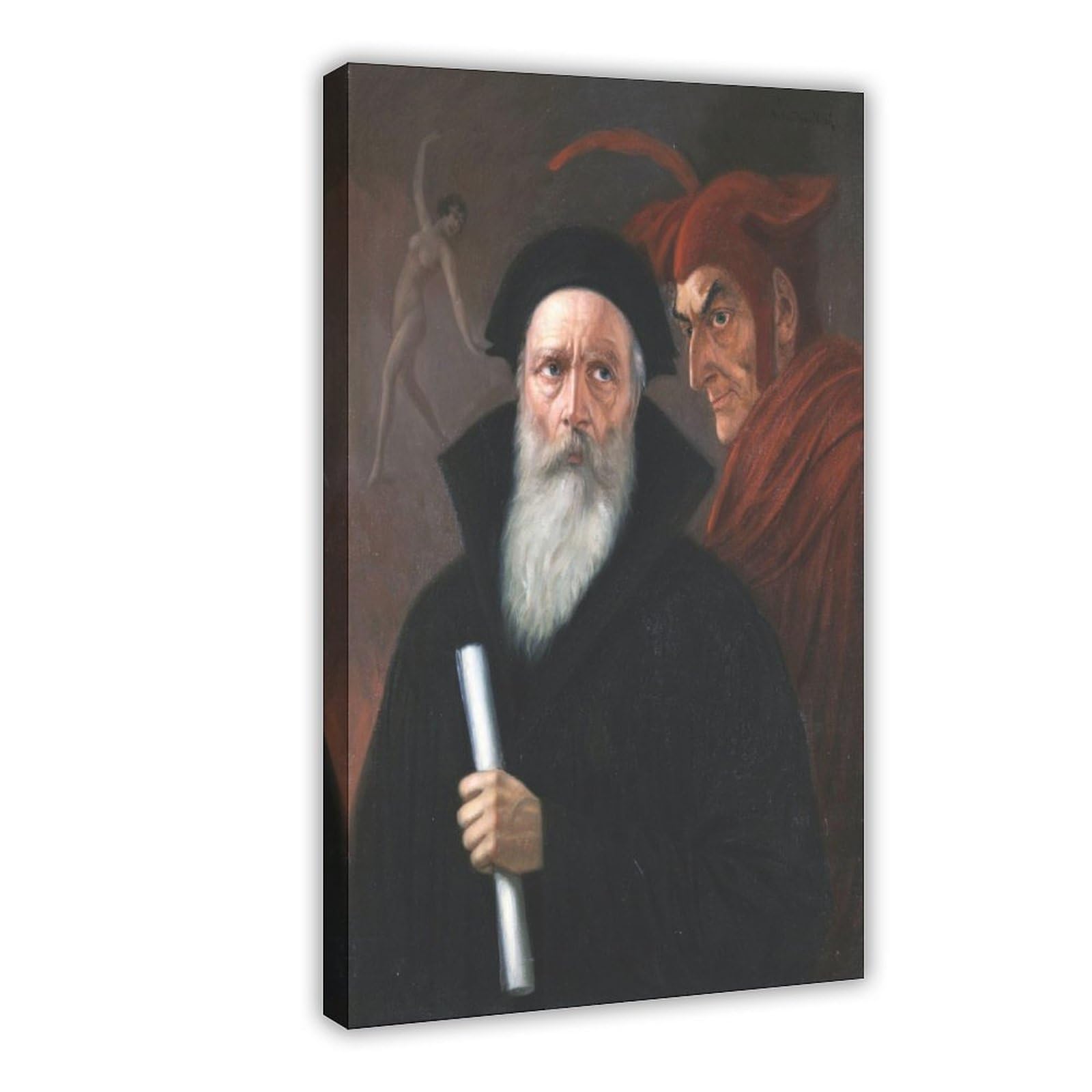 Impression sur toile Faust und Mephisto décoration salon - 8