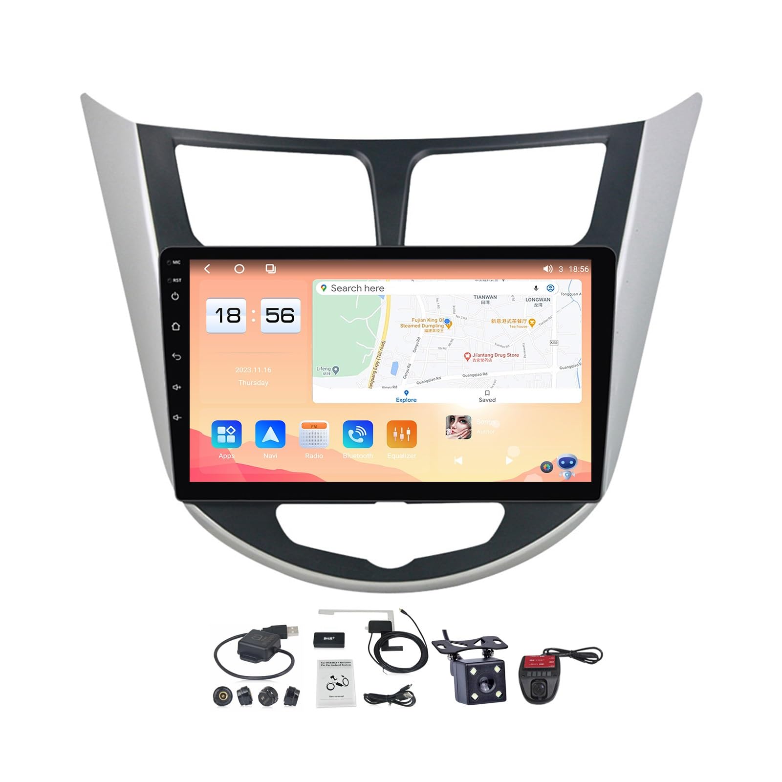 Autoradio Android 12 Hyundai Solaris : connectez enfin votre smartphone avec CarPlay