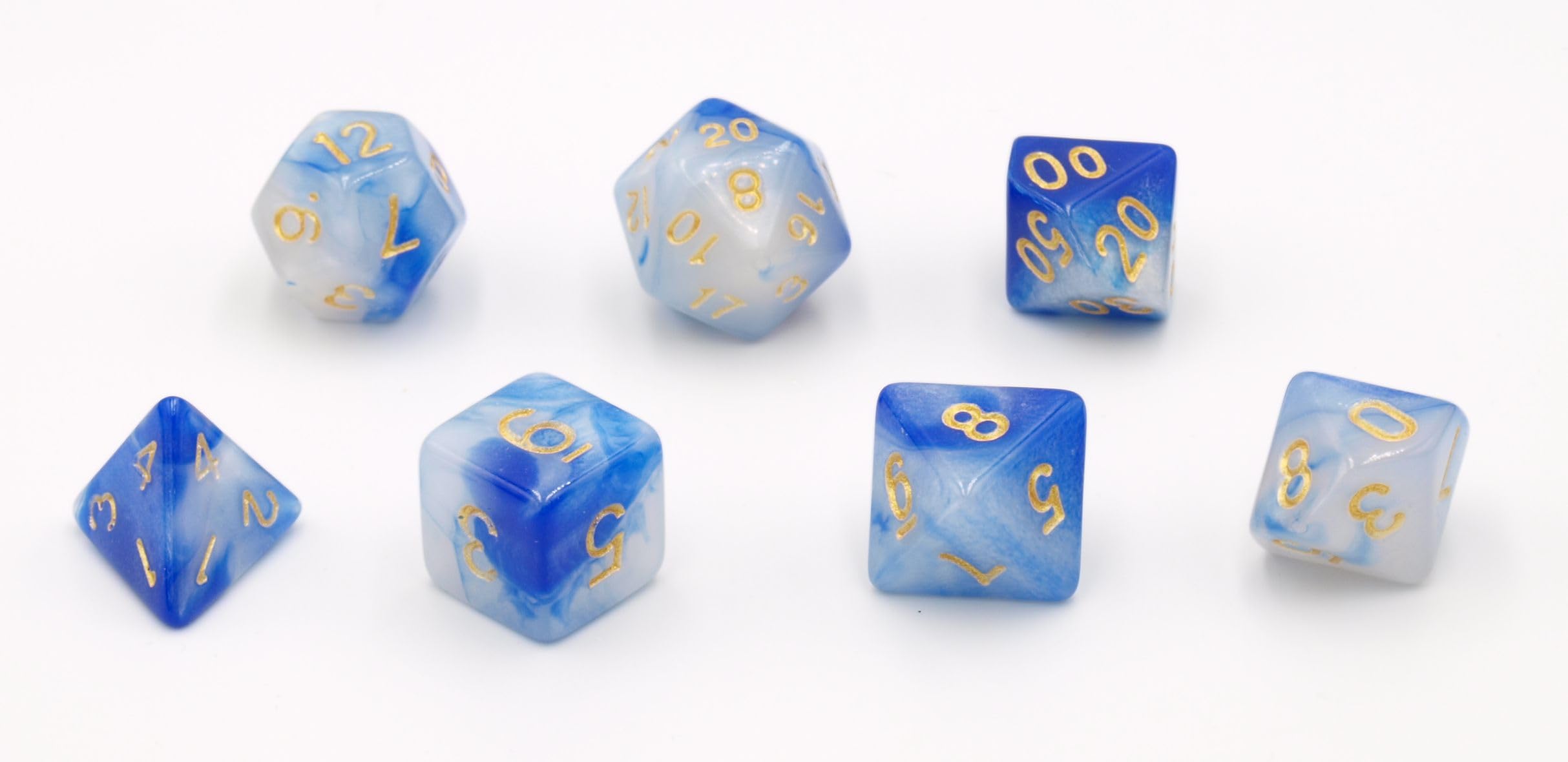 Cubo Azul/Blanco 7 Conjunto Ladrillo