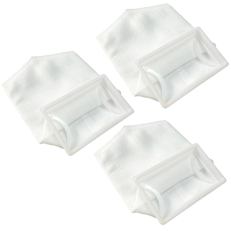 Meia Filtrante Retangular para Aquário em Feltro 200 μm beaufan – Pacote com 3, 17,78 x 11,43 cm