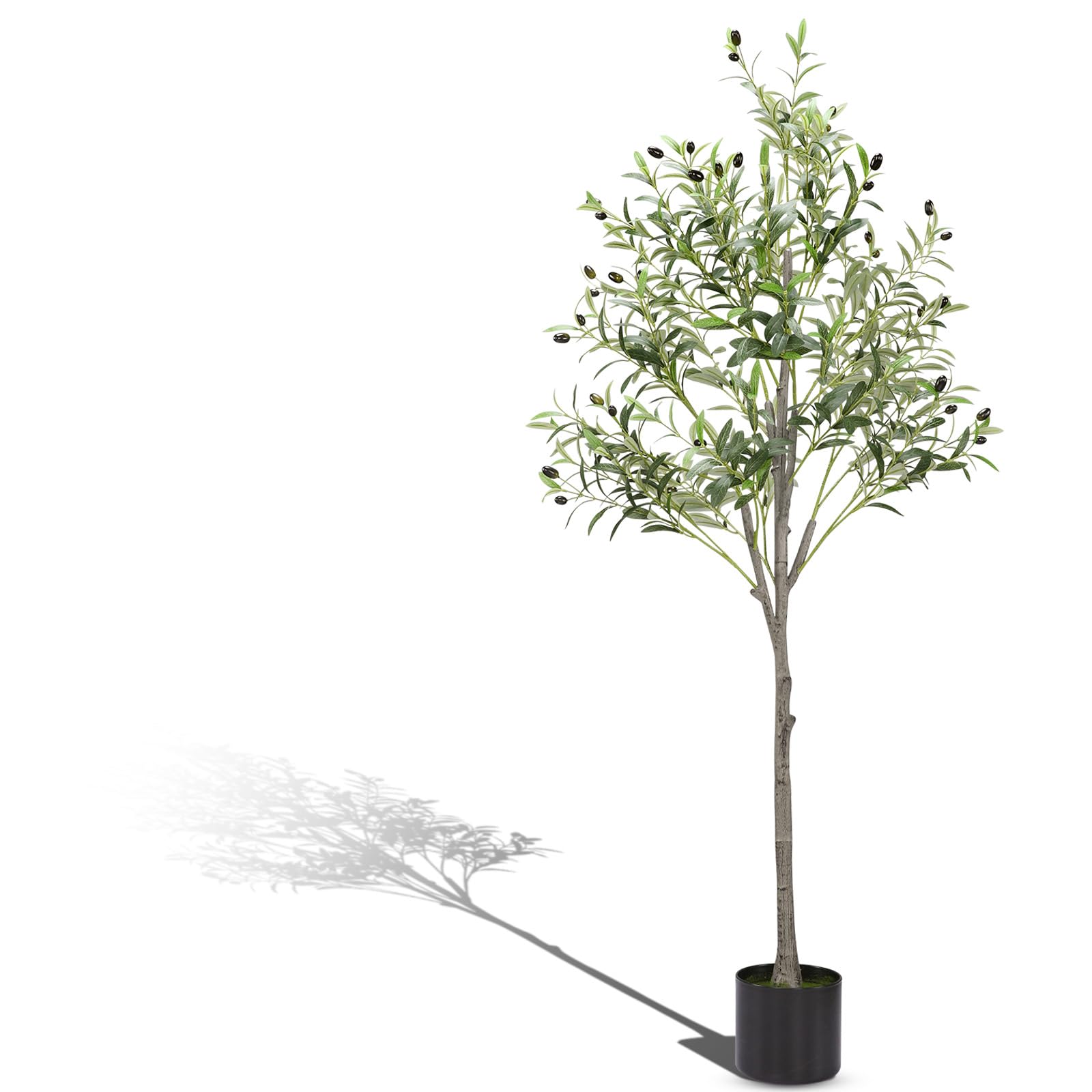 Plante artificielle extérieur avec base stable pour en finir avec l'arrosage
