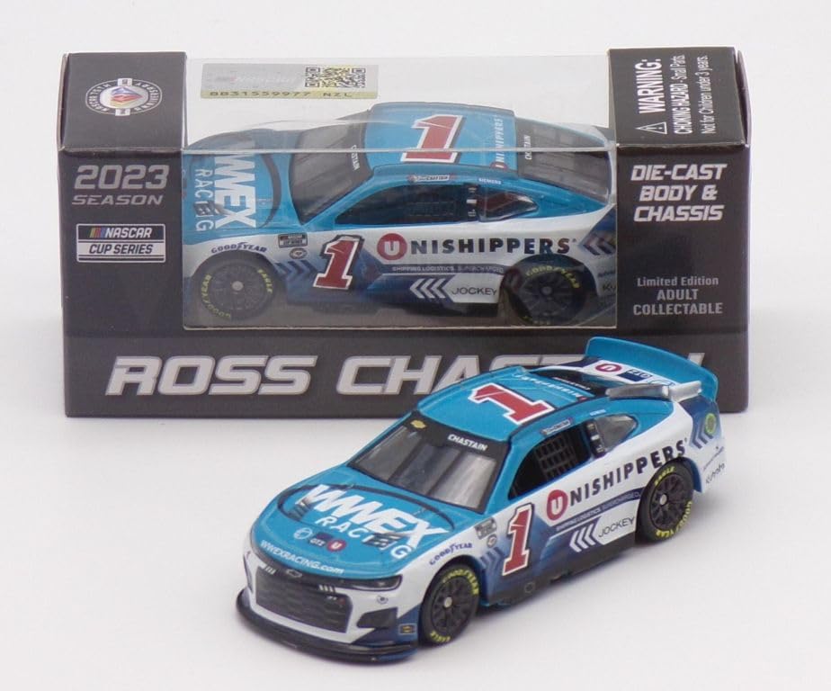 Ross Chastain 2023#1 Unishippers 1:64 Nascar Diecast Chassis