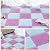 16 Piece Thickened Plush Foam Carpet,12x12in Soft Anti-Slip Puzzle Foam Carpet Tiles,Square Shaggy Area Rug Playmat for Calming Corner(Color:Blue)