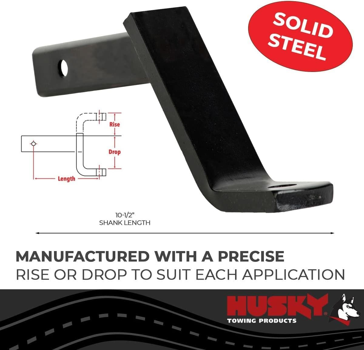 Husky Towing 31363 Trailer Hitch Ball Mount Hitch Accessories