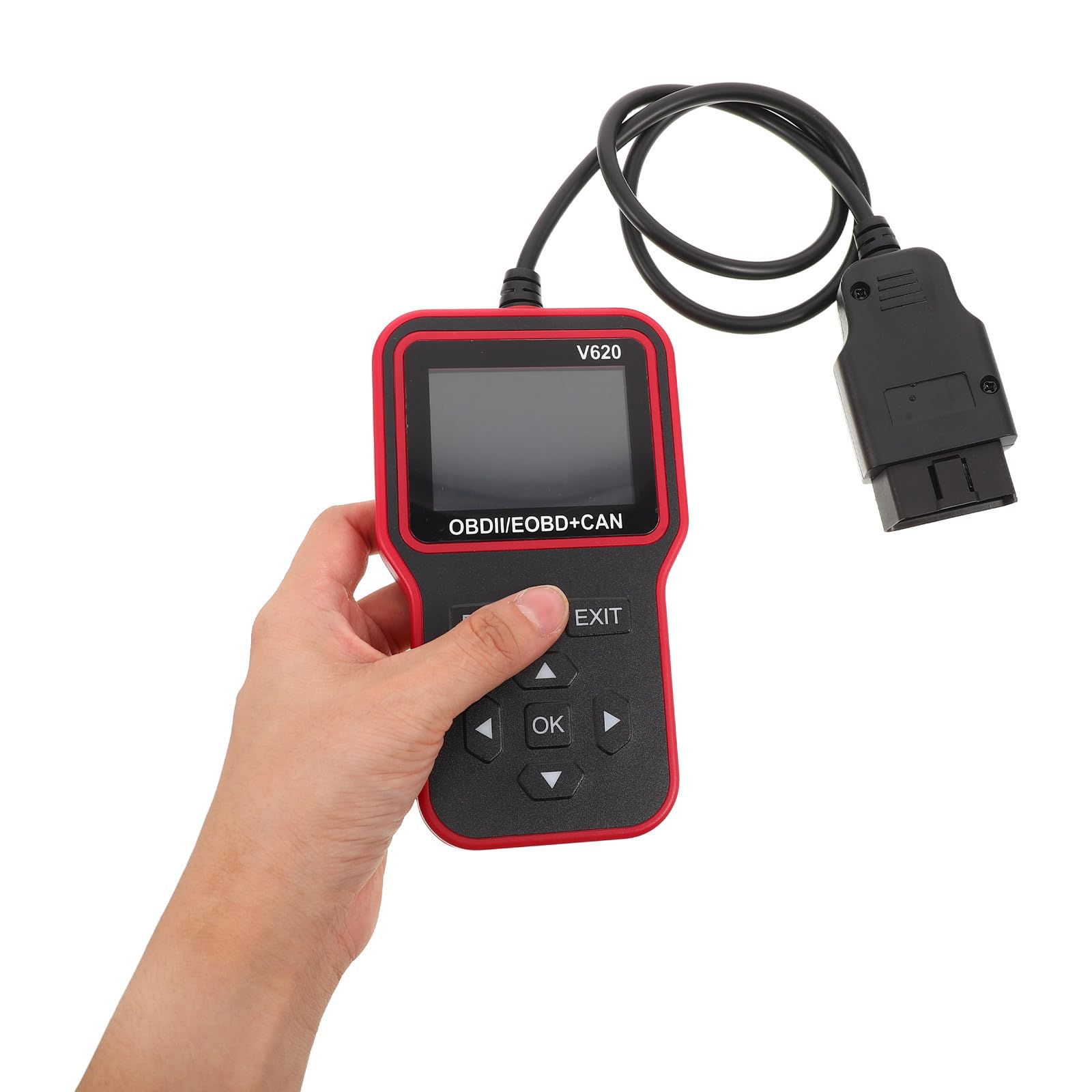 EXCEART Escáner Obd2 de Diagnóstico para Coche, Lector de Fallos Motor