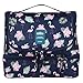 Designer Hanging Toiletry Bag| Travel Cosmetics Bag by HANKCLES| Waterproof Nylon Organizer for Travel Accessories | Toiletry Kit for Men and Women